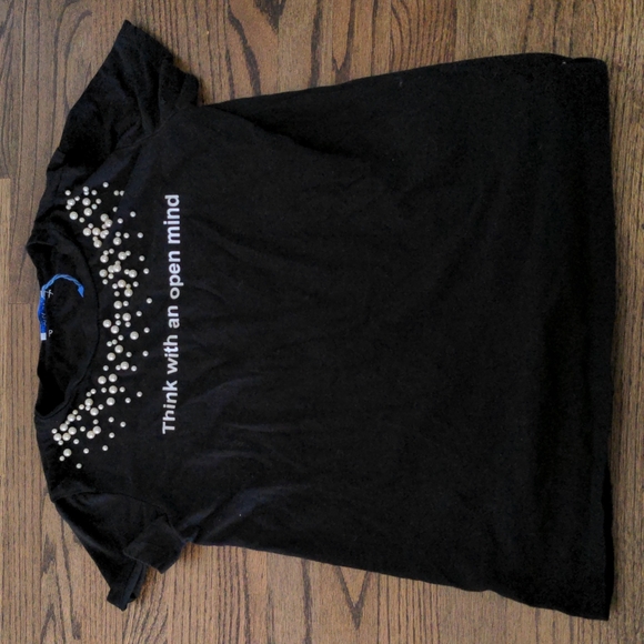 Zara Pearl Graphic T-shirt